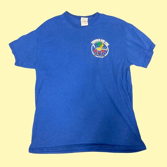 Vintage Thunder Bay Fire Dept Graphic Tee – Gildan Ultra Cotton – Size M - Picture 5 of 12